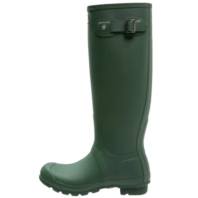Afbeelding van Hunter Original TALL Vegan Regenlaarzen, Dames, Maat: 36, Green Natuurrubber