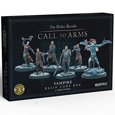 Afbeelding van The Elder Scrolls: Call To Arms Vampire Core Set Miniature Game Ongeschilderd