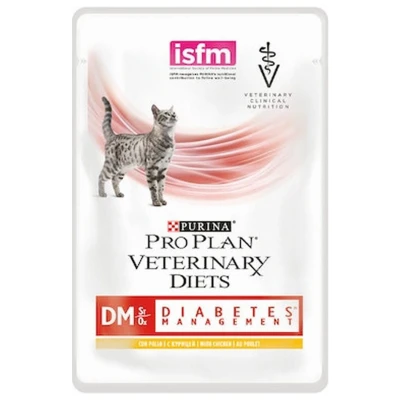 Afbeelding van Pro Plan Veterinary Diets Feline Dm Diabetes Kattenvoer Kip 10x85 g