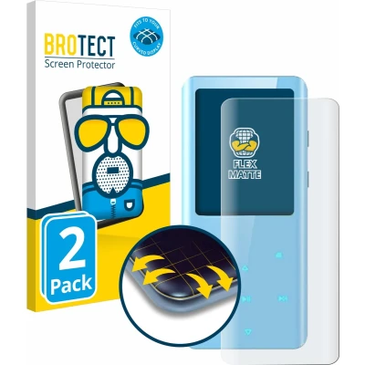 Afbeelding van BROTECT Screenprotector voor AGPtek A19X Folie Beschermfolie matte volledig dekking (2 Stuks)