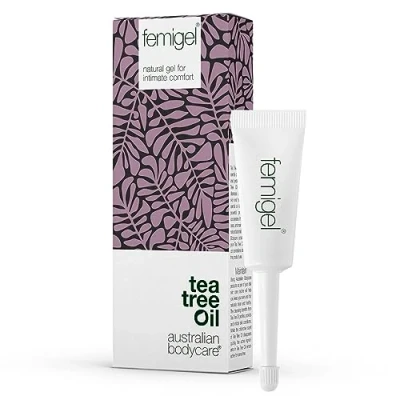 Afbeelding van Australian Bodycare Femigel 5 x 7 ml vaginale hormoonvrije gel voor de intieme verzorging gebaseerd op Tea Tree Olie Klinisch getest en bewezen tegen jeuk, irritatie, droogheid ongewenste geur van delen Aangepaste pH waarde