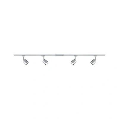Afbeelding van Paulmann Cover Compleet railsysteem URail GU10 40 W LED Chroom, Chroom (mat)