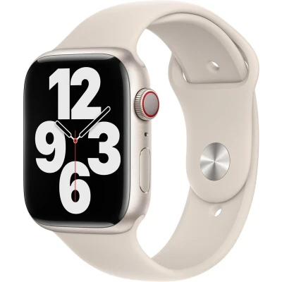 Afbeelding van Apple 41MM Sport BAND M/L Unisex Horloge accessoires, Maat: One Size, Light beige