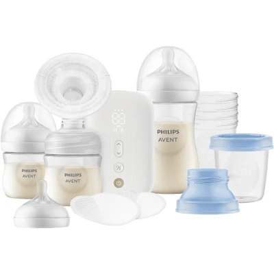 Afbeelding van Philips Avent Enkele Oplaadbare Elektrische Borstkolf Set Starterset SCD330/31 Borstkolven