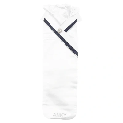Image de ANKY Plastron Symphony C Wear Blanc/Bleu Nuit M