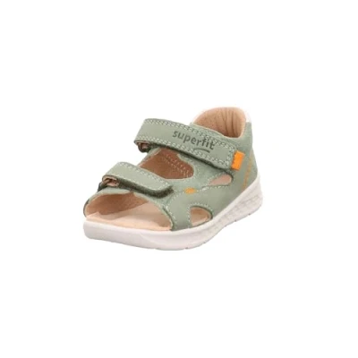 Image de superfit Lagoon Sandales pour enfant, Vert clair/orange 7500, 22 EU