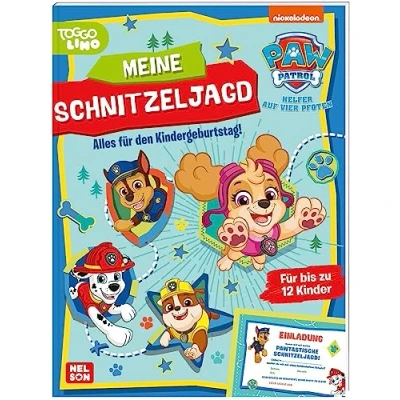 Afbeelding van PAW Patrol Mitmachbuch: Meine Schnitzeljagd