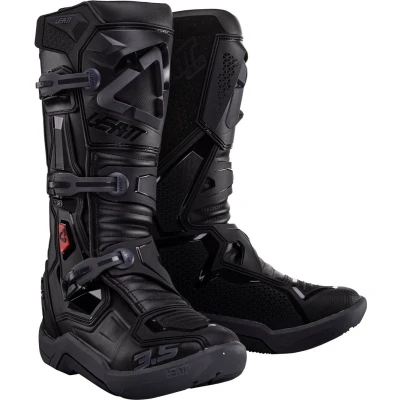 Afbeelding van Leatt 3.5 Crosslaarzen Stealth Zwart / Grijs maat 47