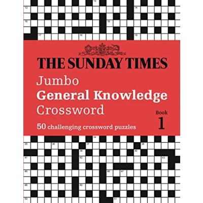 Afbeelding van The Sunday Times Jumbo General Knowledge Crossword Book 1