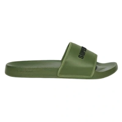 Afbeelding van Superdry TARP CORE Muiltjes, Heren, Maat: 42, Olive khaki Rubber/ textiel