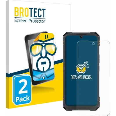 Afbeelding van BROTECT Screenprotector voor Cubot KingKong Star 2 Folie Beschermfolie transparant (2 Stuks)