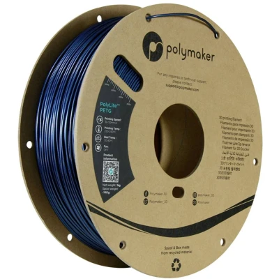 Afbeelding van Polymaker PolyLite PETG Dark Blue 1.75 mm 1KG