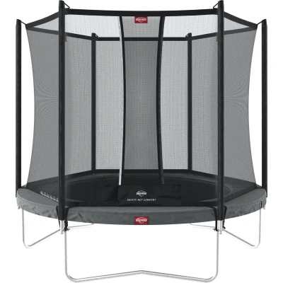 Afbeelding van BERG Favorit Regular op poten Trampoline 330 cm Rond Grijs Gold Solospring Inclusief Veiligheidsnet
