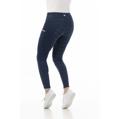 Image de Riding World Pantalon d&#039;Équitation Agadir Femme Marin EU 34