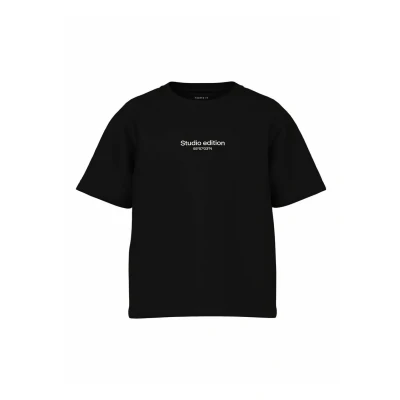 Afbeelding van Name it Nkmbrody Tshirt basic voor kinderen, Maat: 134/140, Black