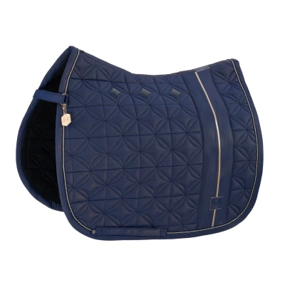 Image de Eskadron Tapis de Selle Heritage Big Square Glam Dressage True Bleu