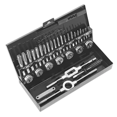 Afbeelding van Sealey AK3015HSS 4341 Schroefboor en boorset, HSS, M3 tot M12, 32 delig