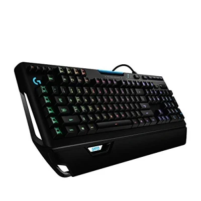 Afbeelding van Logitech G910 Orion Spectrum mechanisch gamingtoetsenbord, RGB verlichting, Romer G touch schakelaars, 9 programmeerbare toetsen, anti ghosting, ARX tweede schermfunctie, Scandi QWERTY lay out