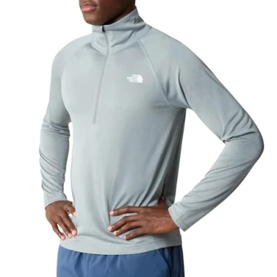 Afbeelding van The North Face FLEX Longsleeve, Heren, Maat: XL, Grey dark heather