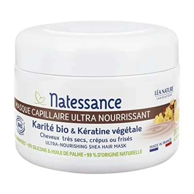 Afbeelding van Natessance Ultra Voedend Haarmasker met Karitéboter en Organische Plantaardige Keratine 200 ml