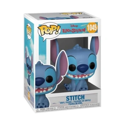 Afbeelding van Funko Smiling Seated Stitch Pop! Disney Lilo &amp; Figuur 9cm
