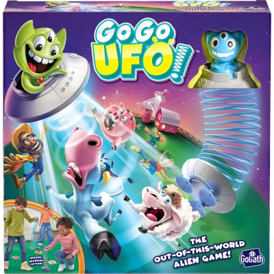 Afbeelding van Goliath Go Ufo Actiespel Kinderspel Vang alle boerderijdieren!
