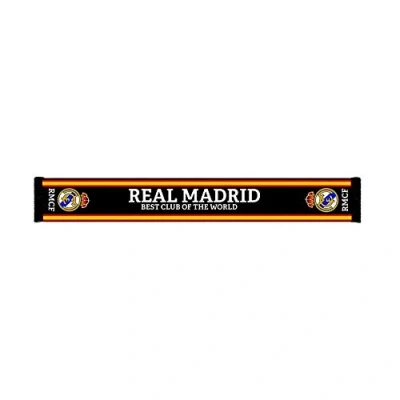 Afbeelding van Real Madrid Sjaal stof Nº7 RM, zwart, 140 x 20 cm, zwart.