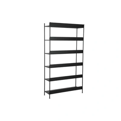 Afbeelding van Planken Home ESPRIT Zwart Metaal 100 x 30 180 cm