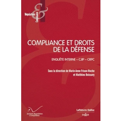 Afbeelding van Compliance et droits de la defense