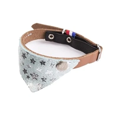 Afbeelding van Martin Halsband Kat Miami Blauw / Bruin