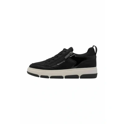 Afbeelding van Tamaris Baskets basses pour femme Noir Taille 41 EU, Noir, EU