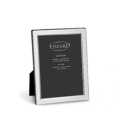 Afbeelding van EDZARD Salerno Fotolijst, 13 x 18 cm, zilver, aanslagbestendig, met fluwelen achterkant en 2 ophanghaken