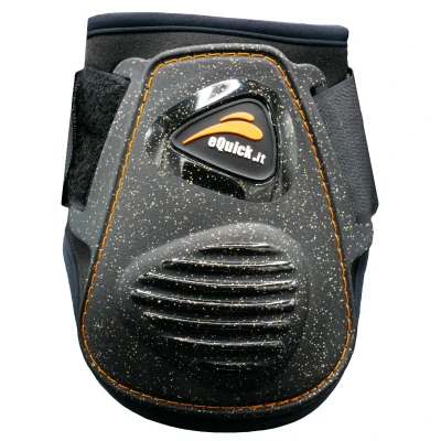 Image de eQuick Protège Boulets eLight Glitter Rear Paillettes Noir Poney