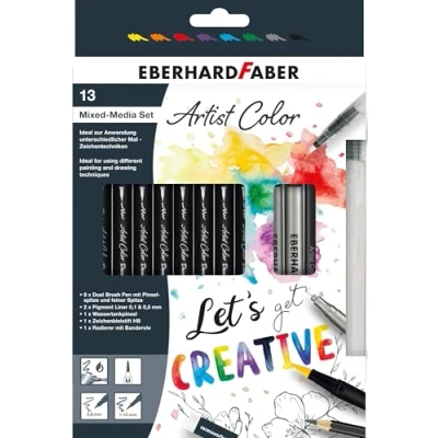 Afbeelding van Eberhard Faber Mixed media set 13 delig EF 558213