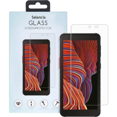 Afbeelding van Selencia Screenprotector Geschikt voor Samsung Galaxy Xcover 5 Tempered Glass Gehard Glas