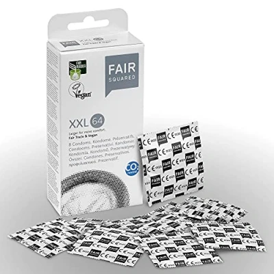 Afbeelding van Fair Squared Condooms XXL 8 stuks