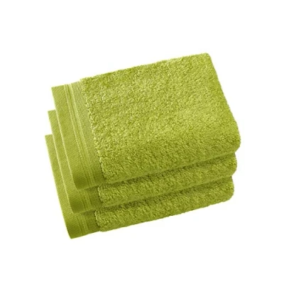 Afbeelding van De Witte Lietaer Contessa gastendoekjes (set van 3) Set 3 40x60 cm Dark Citron