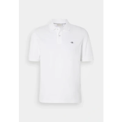 Afbeelding van GANT Archive Shield Poloshirt, Heren, Maat: Medium, White