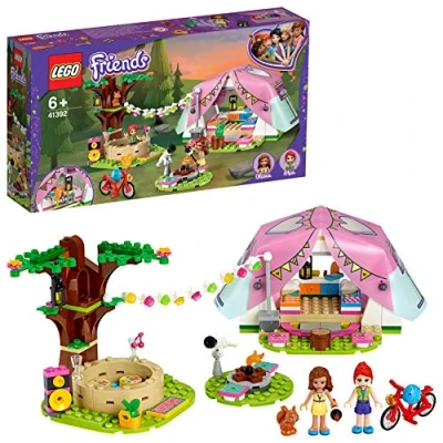 Afbeelding van LEGO Friends Glamping in de Natuur 41392