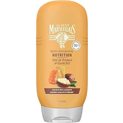 Afbeelding van Le Petit Marseillais Voedende Conditioner, droog, beschadigd en breekbaar haar, Biologische Honing &amp; Shea Boter