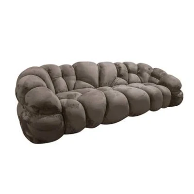 Afbeelding van PTMD Nubibus Sofa Dark Taupe
