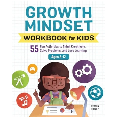 Afbeelding van Health and Wellness Workbooks for Kids Growth Mindset Workbook