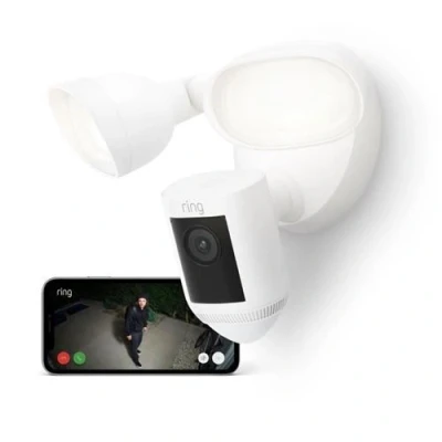 Image de Ring Spotlight Cam Pro Filaire Noir