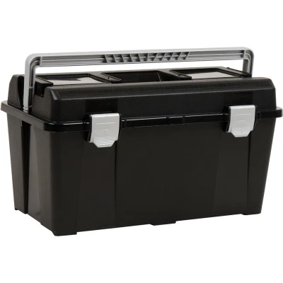 Afbeelding van Raaco DIY gereedschapskoffer T33 Uitneembare tray en vakkendoos 49x27x26 cm 717168