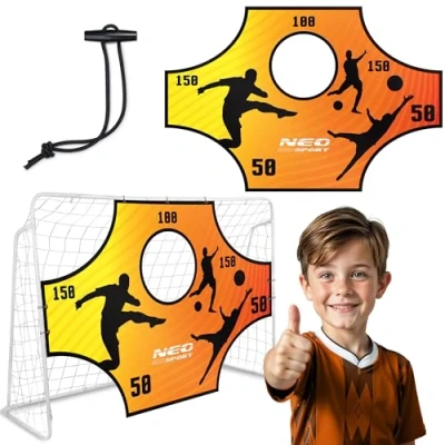 Afbeelding van Doelnet voor schietoefeningen voetbaldoel Neo Sport 180 x 120 cm