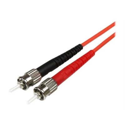 Image de StarTech.com 1m Fiber Optic Cable Multimode Duplex 50/125 LSZH LC/ST cordon de raccordement 1 m orange