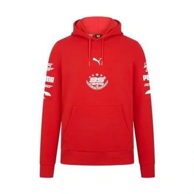 Afbeelding van Ferrari Logo Hoody Rood 2024 L Charles Leclerc Carlos Sainz