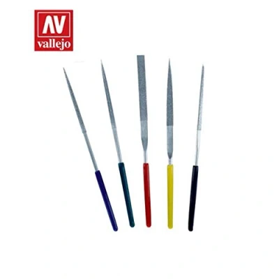 Afbeelding van Vallejo Tool 5Pc Diamond File Set 100Mm