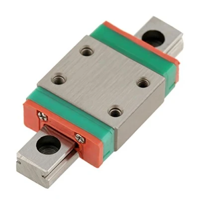 Afbeelding van Miniatuur lineaire geleiderail LWL7B 40 mm mini geleiding voor schuifdeur, 7 breed, met schuifblok, kleine 3D printer, CNC enz (40 mm)
