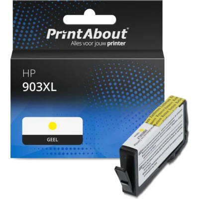 Afbeelding van Huismerk HP 903XL (T6M11AE) Inktcartridge Geel Hoge capaciteit